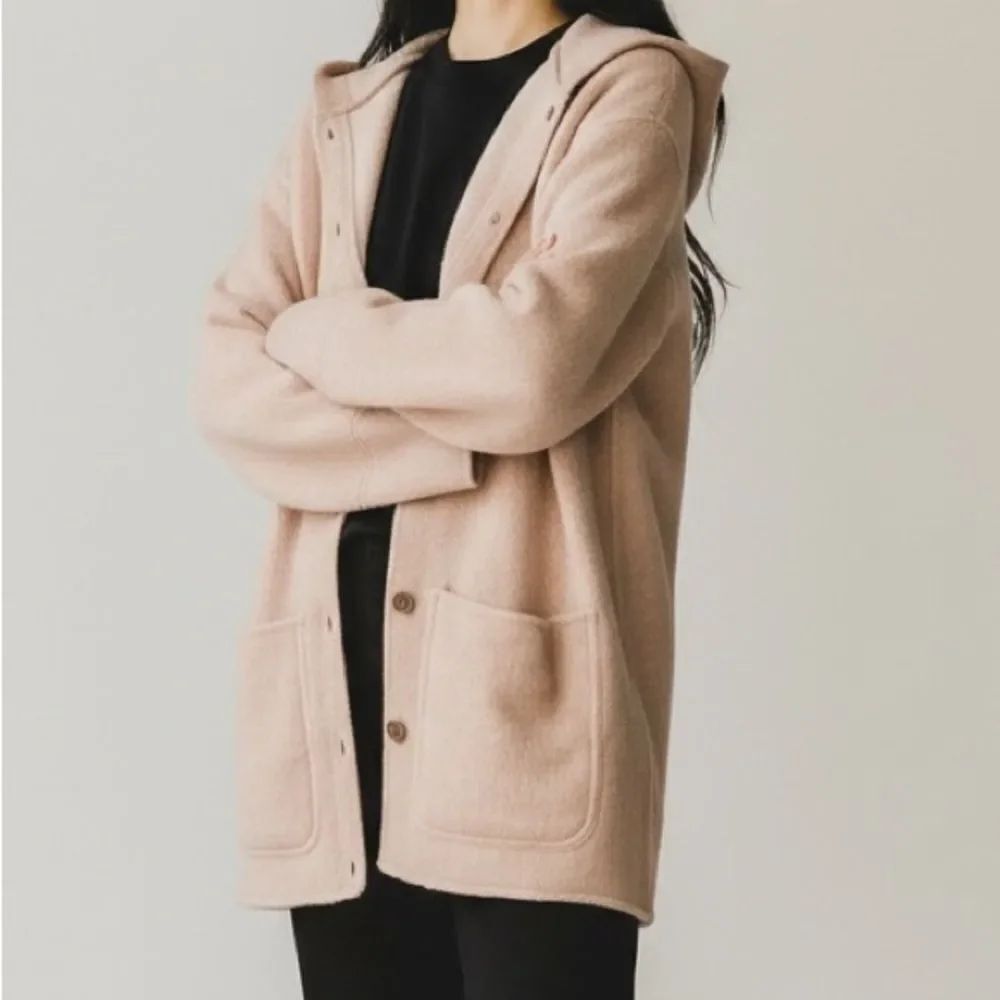 Peruvian Connection 100% Alpaca Made in Peru Long Sleeve Sweater Cardigan in L